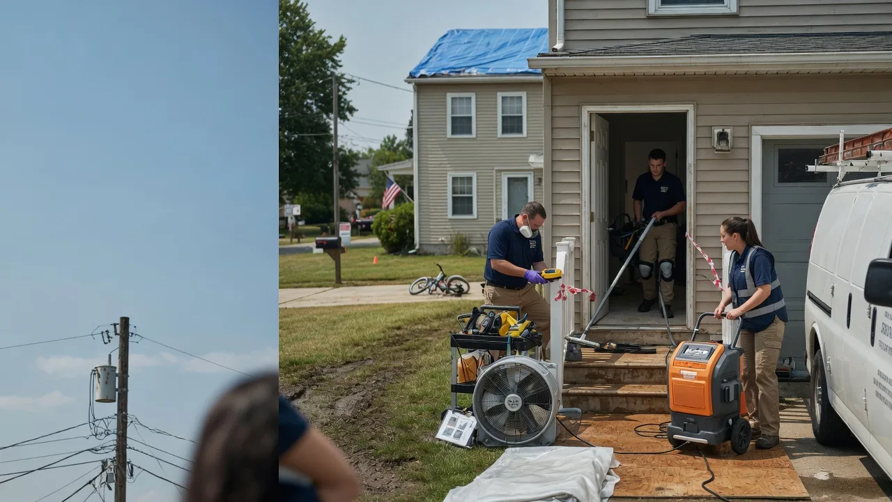 Water Damage Repair in North Clarendon, VT near me